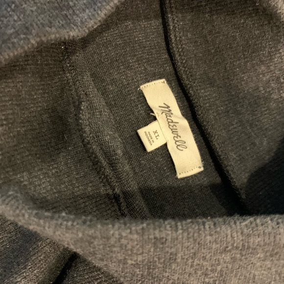 Black turtleneck with tailored neck. Custom tucks on shoulders. - Picture 4 of 4